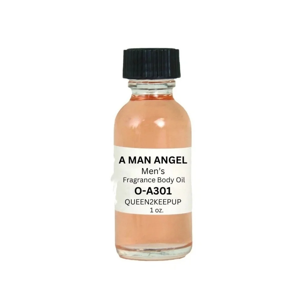 A Man Angel (Men) Body Oil 1 oz Fragrance All Natural Scent
